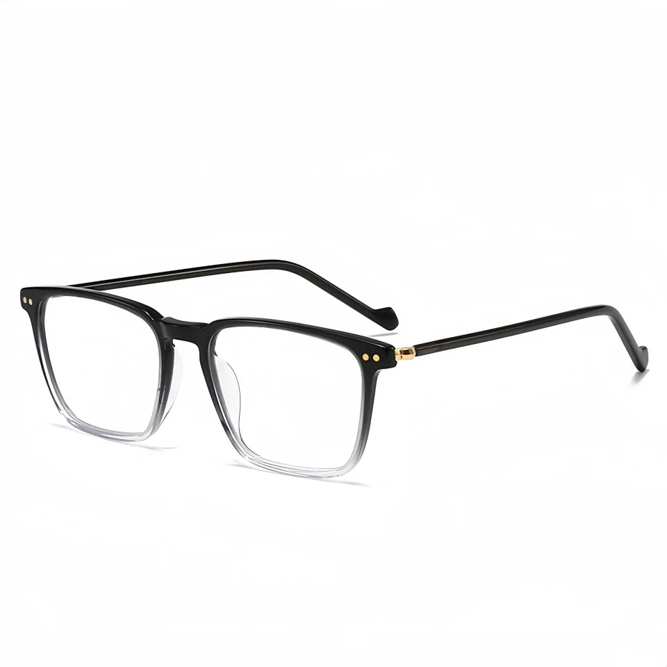 

Luxury Brand Designer Optical Lens Anti Blue Light Prescription Eyeglasses Holiday Leisure Cycling Square Acetate Glasses Frame