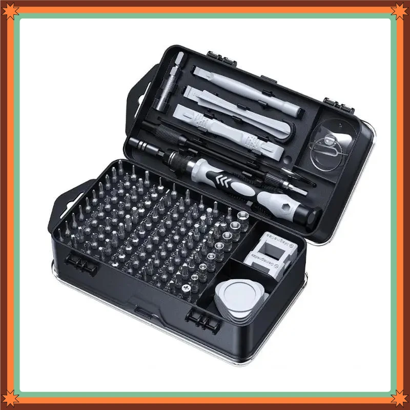115‑in‑1 Magnetic Precision Screwdriver Set Anti‑Slip Handle Repair Tool Kit for Phone Laptop PC Small Electronics Maintenance