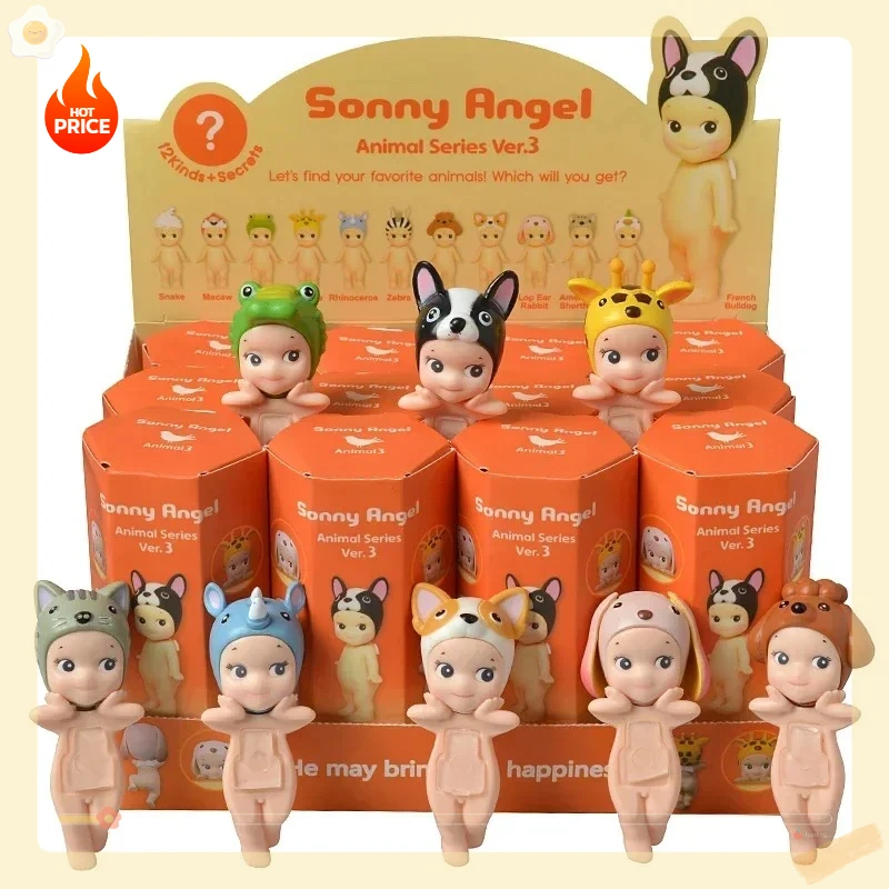 

Blind Box 3rd Generation Animal Stand Up Mini Cute S Angel 2025 HOT NEW Mystery Surprise Toy Anime Model Doll Children's Gift