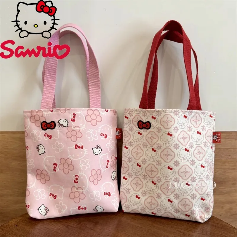 

Sanrio Hello Kitty New Women's Handbags Printed Fashion Trend Women's Shoulder Bags Cartoon Cute Women's Bags Large Capacity