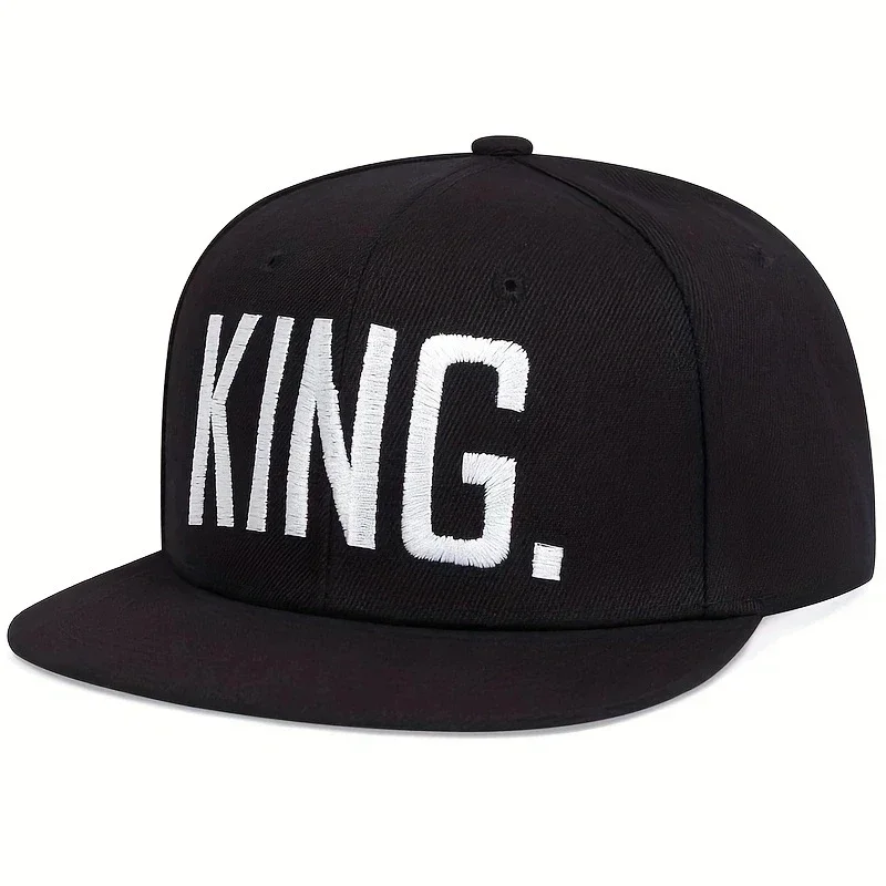 Unisex KING Letter Embroidery Hip-hop Hats Spring And Autumn Outdoor Adjustable Sports Casual Baseball Caps Sunscreen Hat