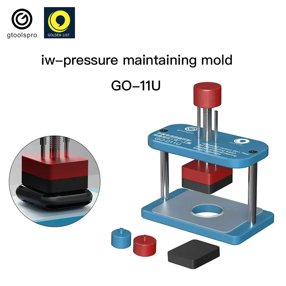 

Gtoolspro GO-011U 2in1 Tool for Dismounting Watch Chassis Maintaining Screen Pressure Back Cover Laminate Bonding Repair Tool