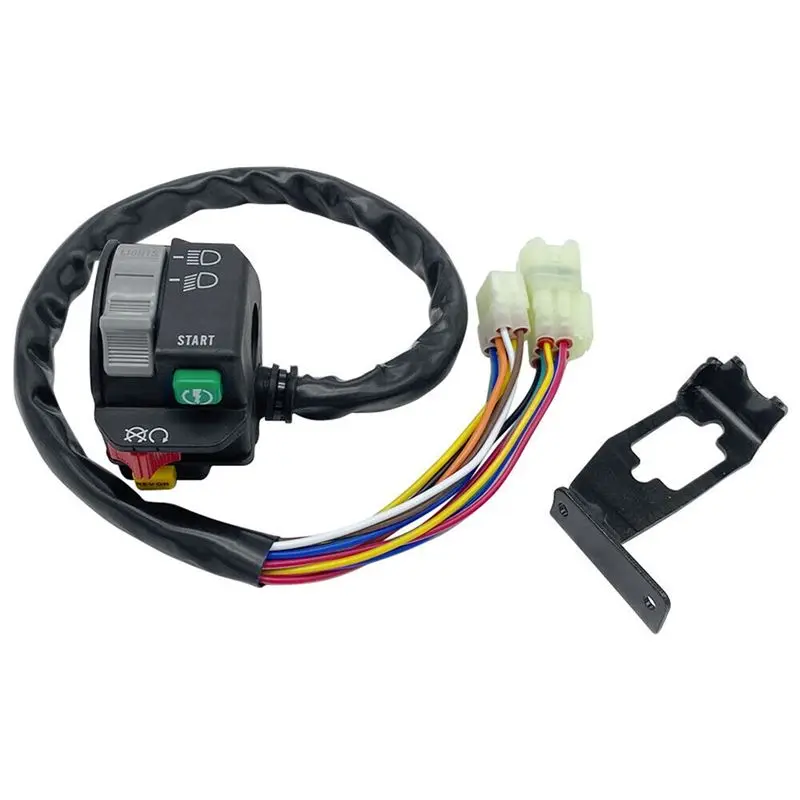 For Can Am 06-15 Outlander Renegade 500 650 800 1000 Start/Stop Switch Handlebar Control Switch Headlight 703500920-Boom