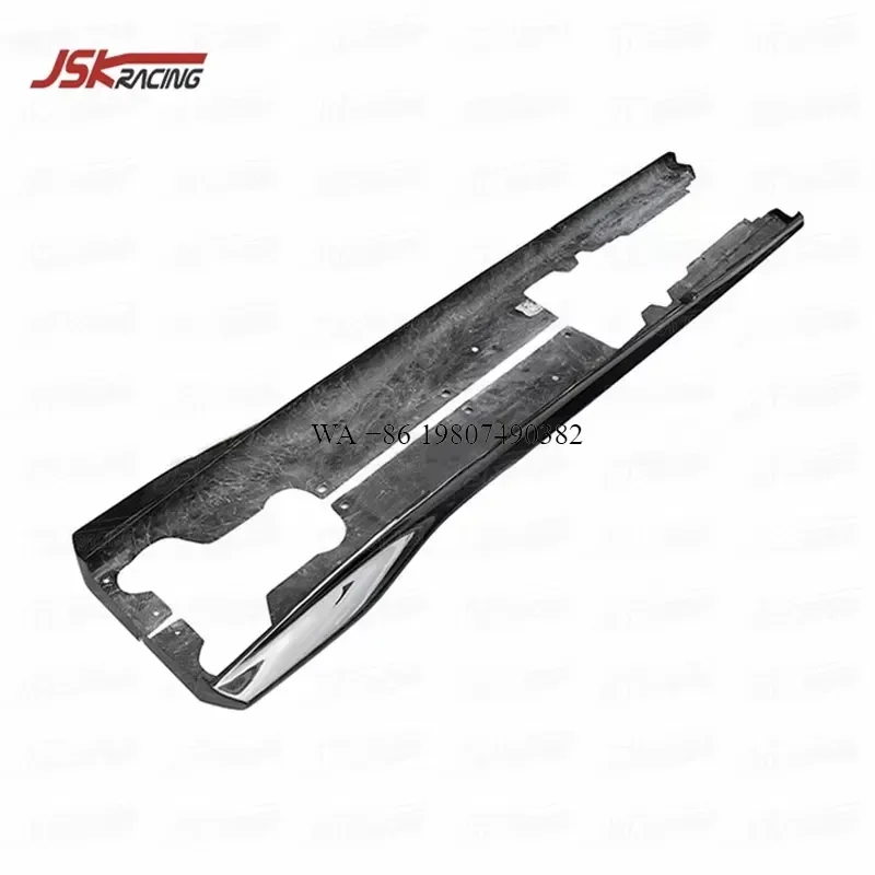 Wmwmnu Carbon Fiber Side Skirts Side Fin for 812 Superfast 2017-2020 OEM Style Body Kit Auto Accessories Exterior