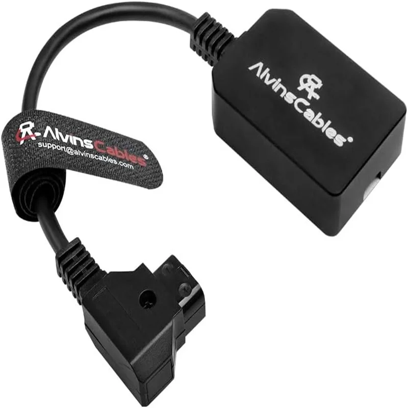 Alvin’s Cables Dtap to Type-c PD Bidirectional Quick Charger Cable, USB-C PD 100W Fast Charging Power Adapter for V-Mount Gold-M