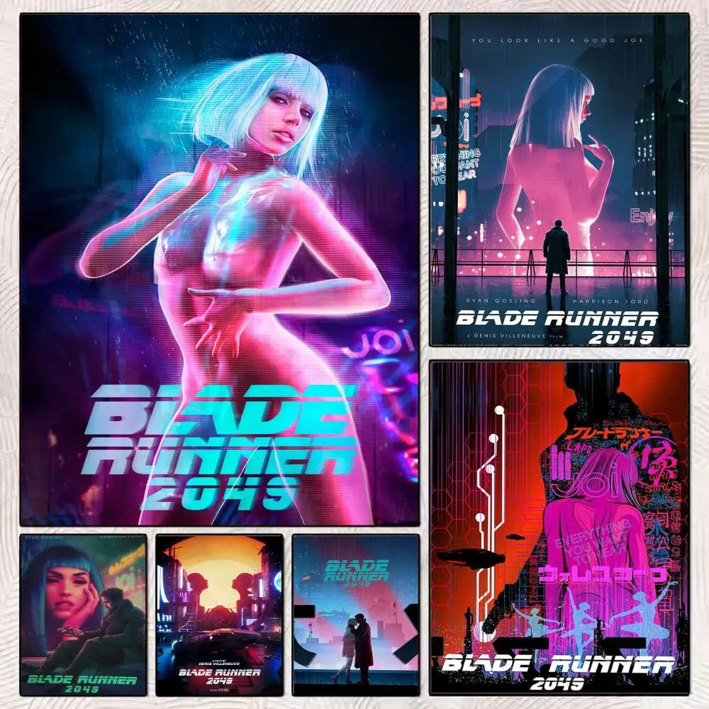 Movie B-Blade Runner 2049 Painting Calligraphy Modern Canvas Poster Wall Art Aesthetic Bedroom Decor for Cafe Home Gift