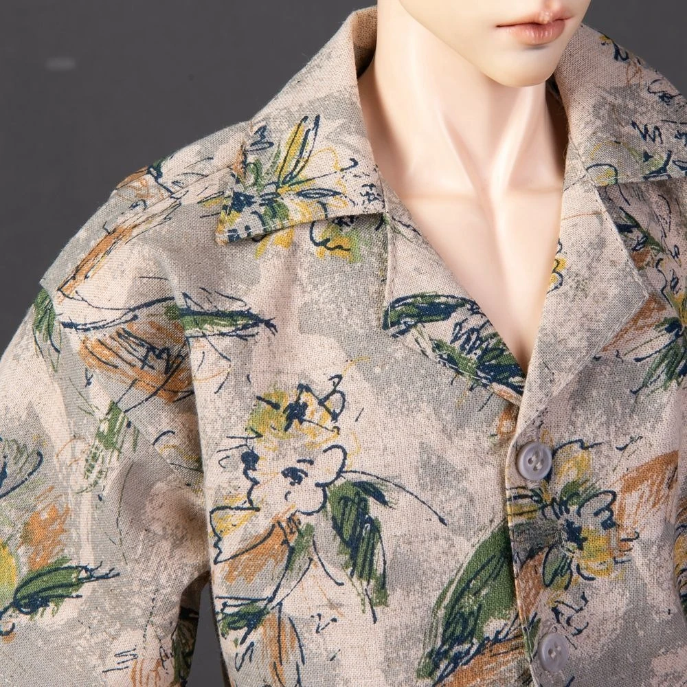 Doll's Clothes for 45cm 75cm Bjd Doll 1/4 1/3 Short Sleeve Shirt Dress Up Toys Play House Gift Fashion Doll Accessories,No Doll