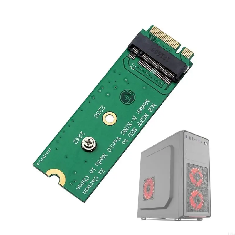 F3MA 20+6 Pin SSD a NGFF M.2 SSD Tarjeta convertidora Transferencia y almacenamiento datos eficientes