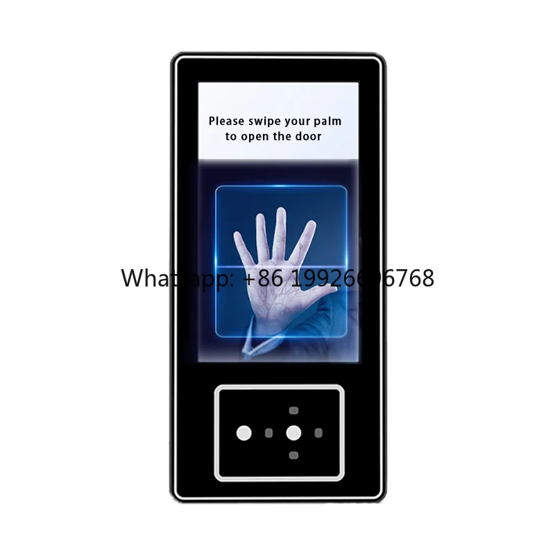 Biometric Palm Vein Recognition Night Vision Access Control  System Android 11 SDK 5 Inch Scanner Terminal ODM