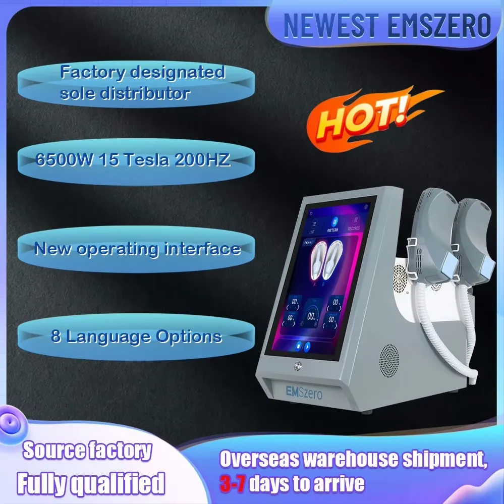 2025 EMSONE NEO 6500W RF Electromagnetic Machine EMS Body Slimming Sculpting Fat Burning EMSzero Nova Weight Lose Muscle Build