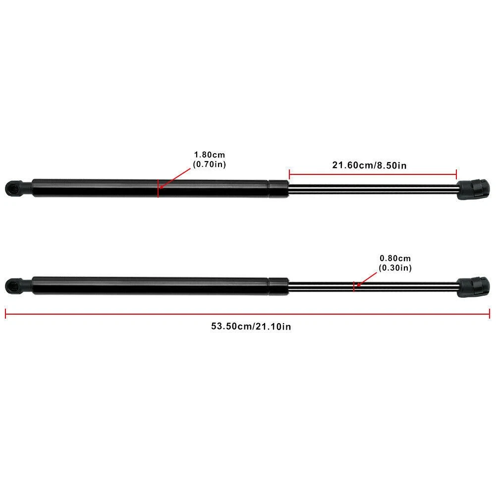 534400P010 Pair Gas Spring Struts For 2010-2017 Toyota Reiz MarkX X130 2.5L 3.0L Car Bonnet Hood Air Lift Support Rod Parts