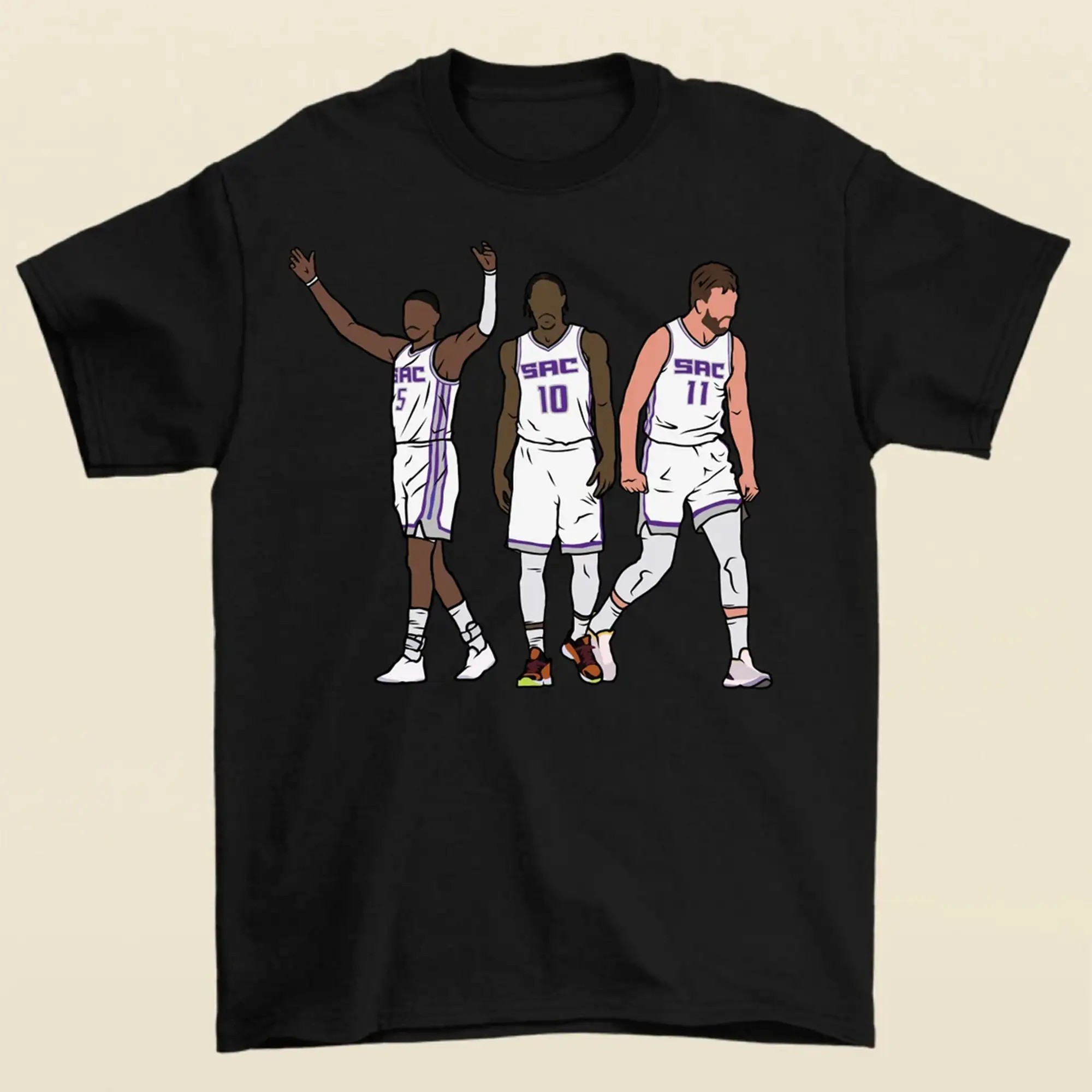 De Aaron Fox Demar Derozan Domantas Sabonis T Shirt