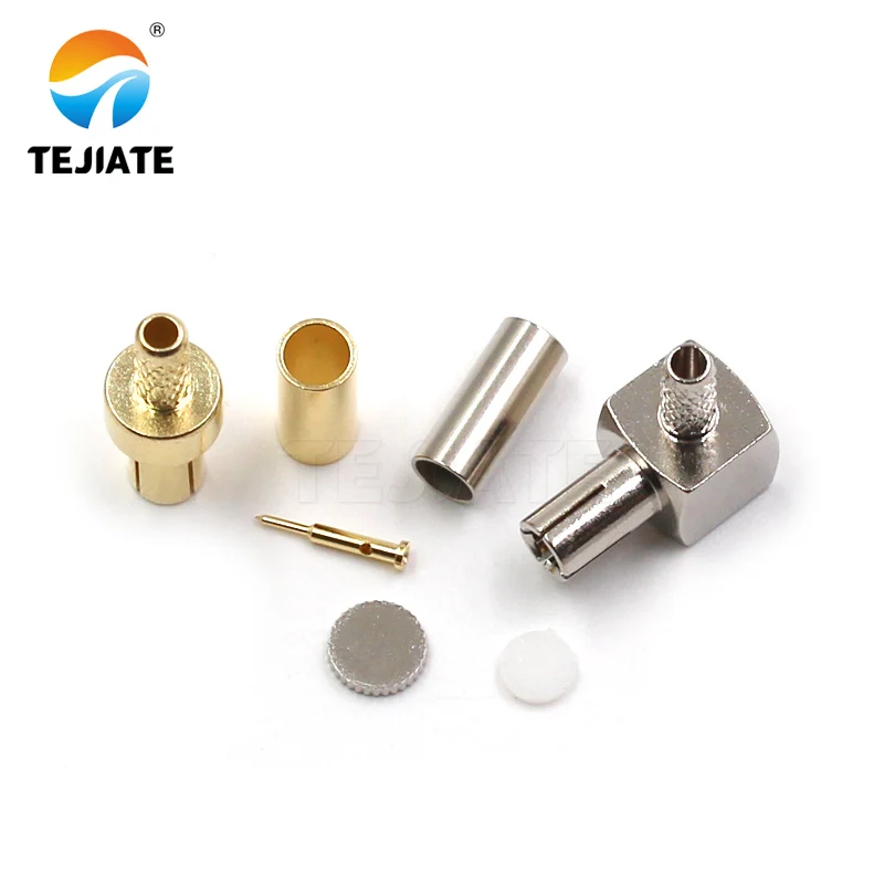 1PCS TS9-J/JW/K All Copper Nickelplated Female and Male Plug RF Connector Straight Right Angle