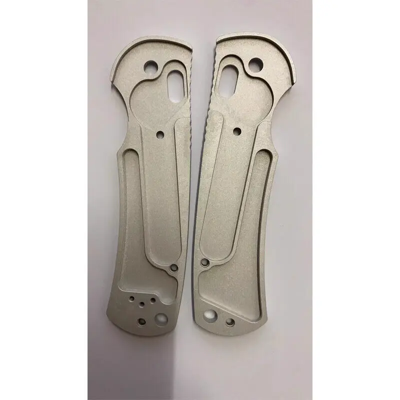 1 Pair of Aluminum Alloy Twill Handle Scales for Benchmade Griptilian 550/551