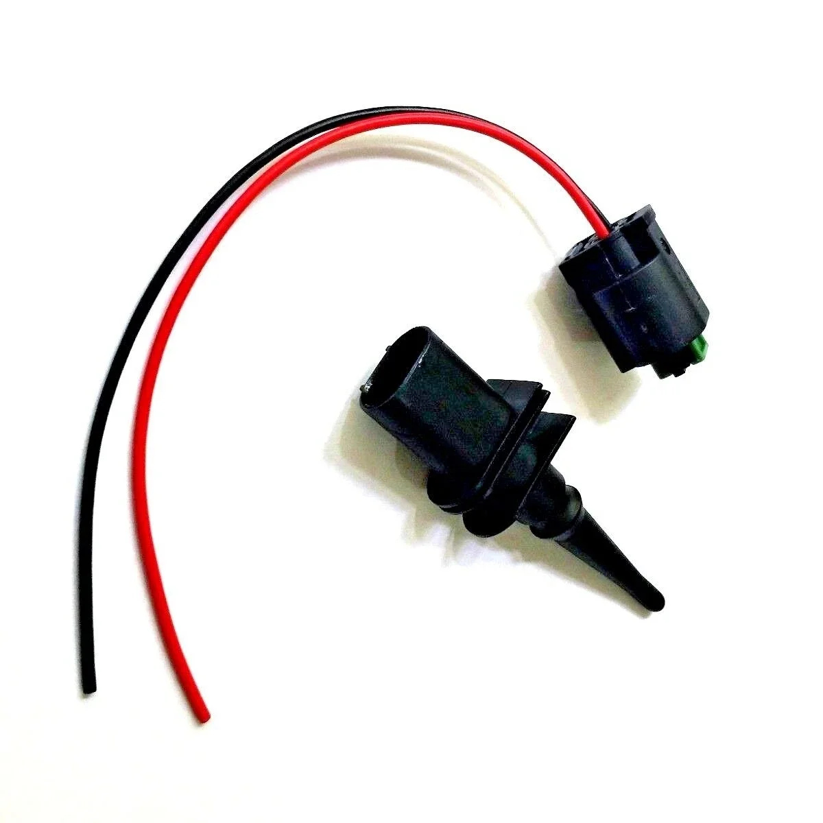 1Set المحيطة خارج استشعار درجة حرارة الهواء مع موصل التوصيل لسيارات BMW 1/6/7 سلسلة E39 E46 X3 X5 X6 Z4 Z8 MINI R50 R53 R56 R55