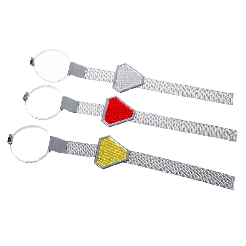 Auto Car Triangle-shaped Grounding Current Antistatic Metal Electrostatic Belt Prevents Accident Warning Reflective Tape