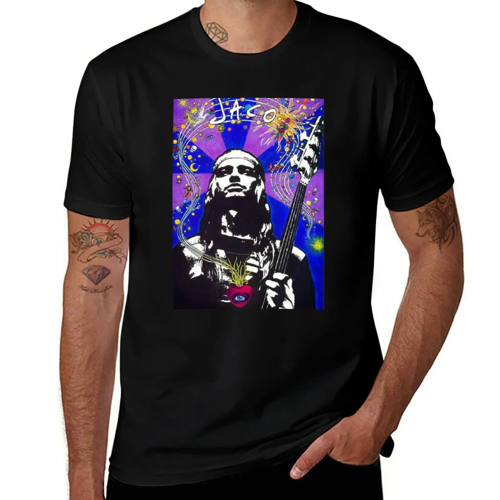 

Jaco Pastorius Record Store Day Poster T-Shirt cotton t shirt man funny t shirts man men t shirt cotton 100% T-Shirt