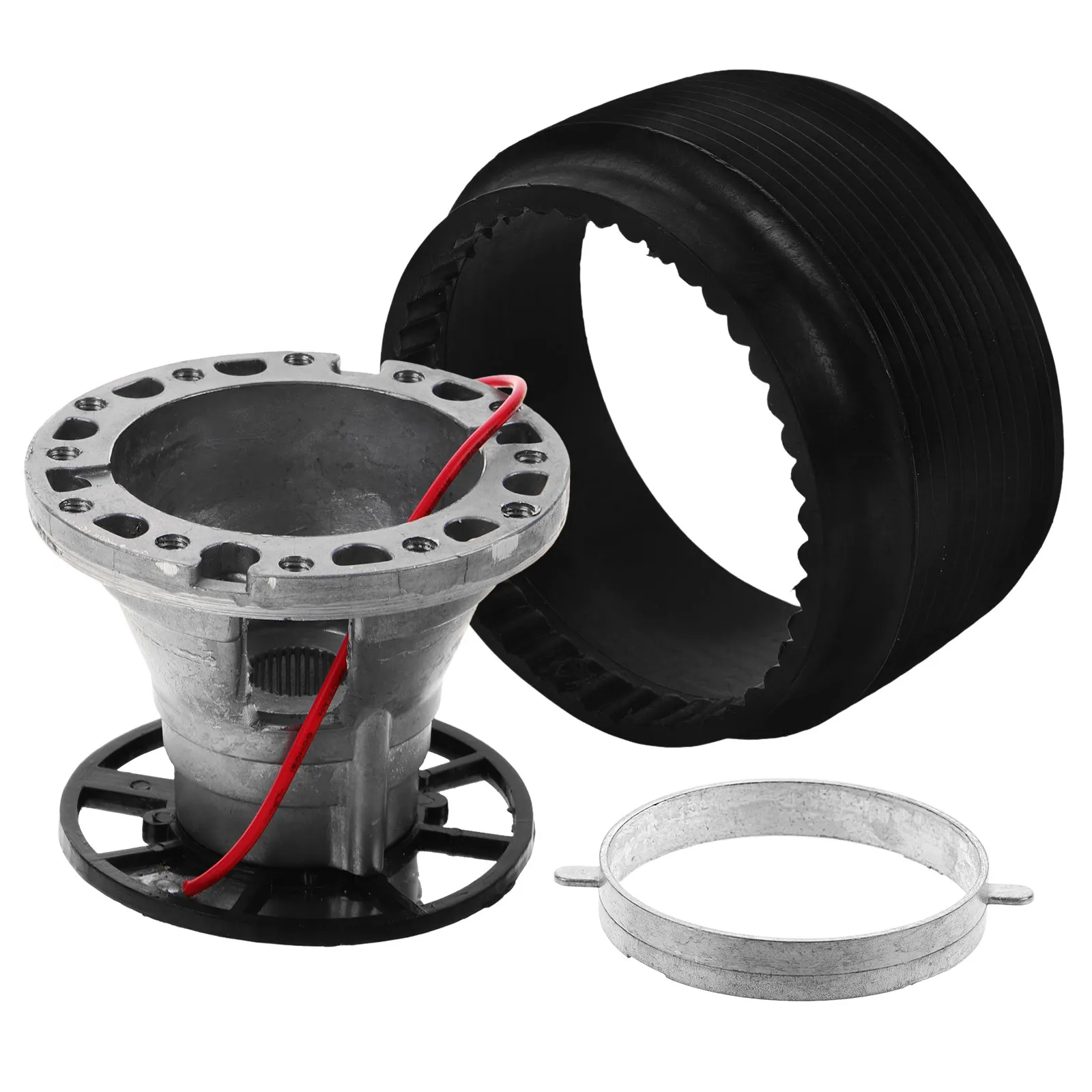

1Set Steering Wheel Quick Release Metal Rubber Hub Adapter Car Modification Device Quick Release Disconnect Tool
