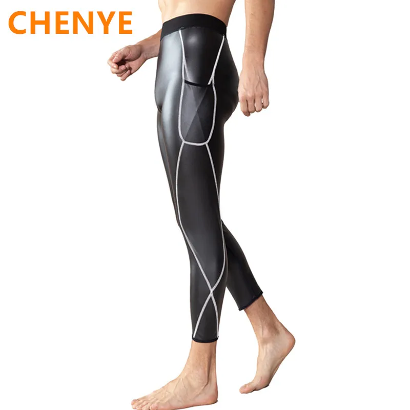 

New Fashion Leather White Trousers with Pockets Leather Pants Body Shaper Waist Trainer High Waist Control Panties Fitness Pants