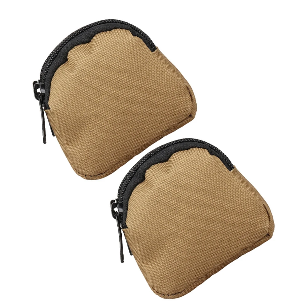 

Small Coin Pouch For Women Men Double Wallet Belt Holder Organizer Travel Storage Bag Utility Pouch Mini Purse