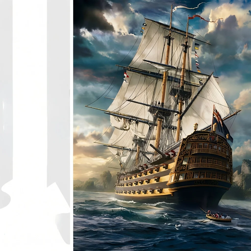 Vintage Train & Pirate Ship Jigsaw Puzzle 500/1000/1200/2000pcs - Autumn Mountain, London Big Ben Art for Adults Home Decor