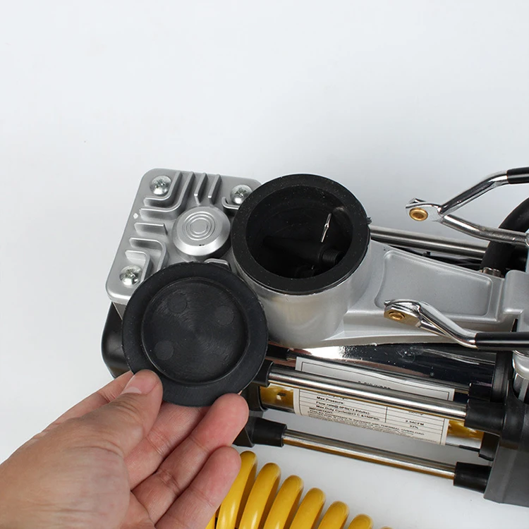 Двухцилиндровый автомобильный воздушный компрессор высокого давления 12 В для автомобильных шин Портативный воздушный насос 150 фунтов на квадратный дюйм