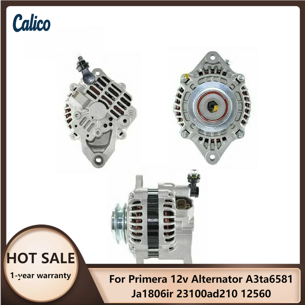 

High Cost-effectiveness Suitable for Primera 12v Alternator A3ta6581 Ja1806ir 23100ad210 12560