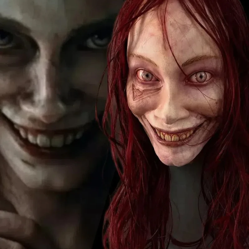 

Griezelige Kwaadaardige Dode Opkomst Demon Masker Horror Bloedig Spookgezicht Demon Schedel Latex Helm Halloween Carnavalsfeest