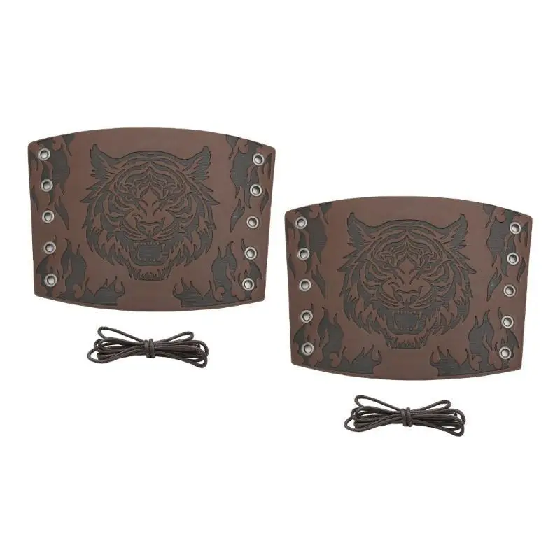 652F الأساور الشرير فارس مع تنقش الحيوان نمط Vintage دعامات المعصم الرجال تأثيري قابل للتعديل دعامات أدوات الهالوين #1