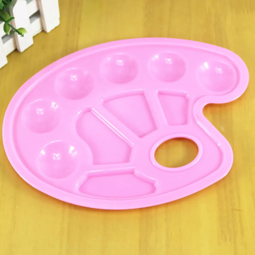 

10 Pcs Palette Mixing Colors for Kids Pallets Pad Paint Tray Mixer Watercolor Child