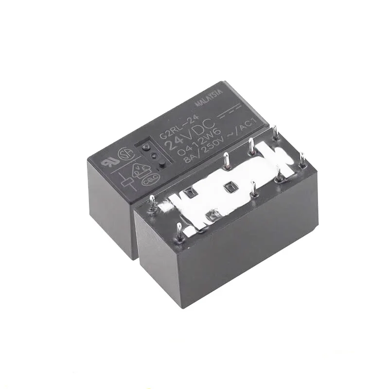 HOT NEW G2RL-24 G2RL24 5V 12V 24V 48V relay 5VDC DC5V 12VDC DC12V 24VDC DC24V 48VDC DC48V  8A 8PIN 5PCS