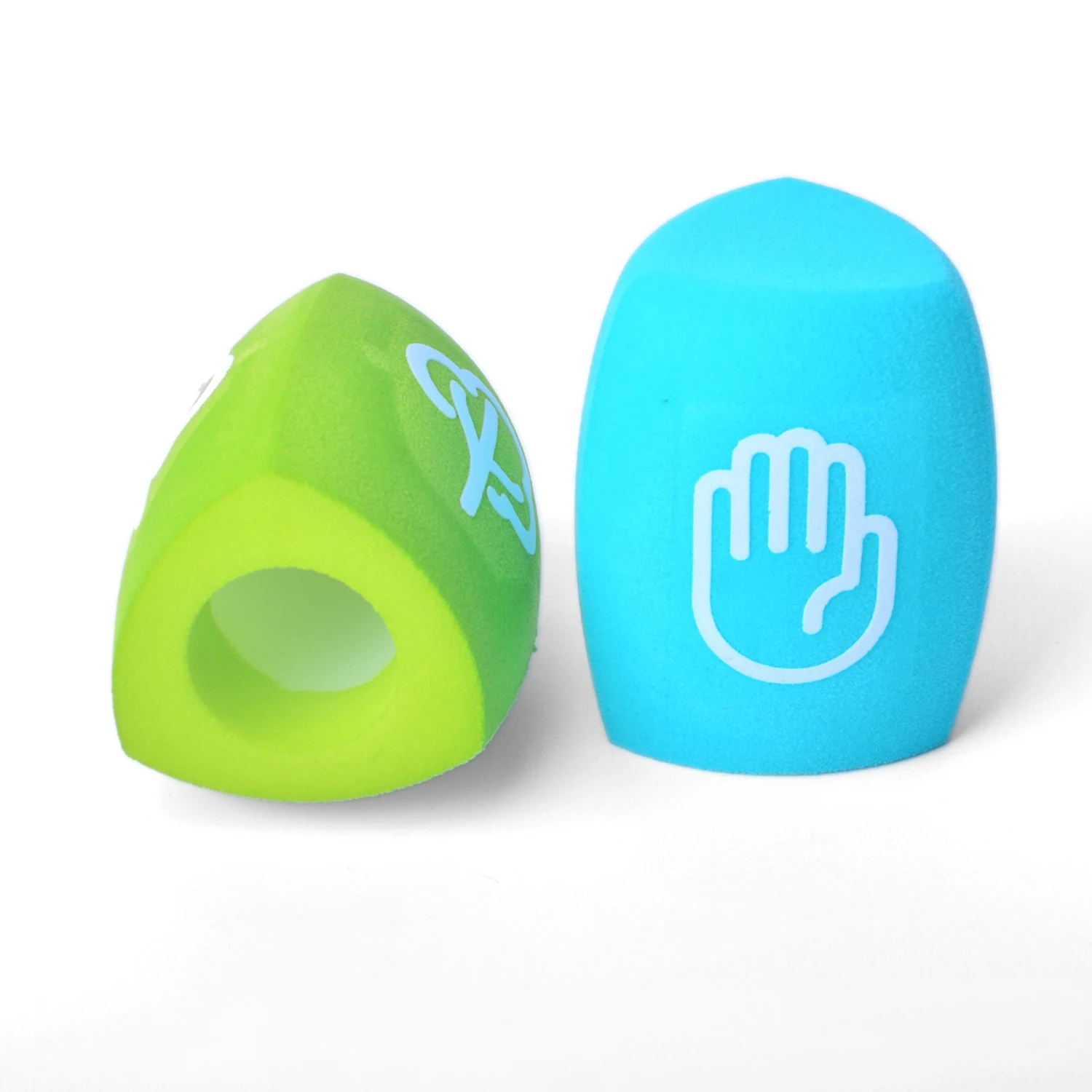 

Customized Logo Flocking Microphone Sponge Printing Mic Windscreen Mark Foam Cap Windsshield For TV Stations Reporters Interview