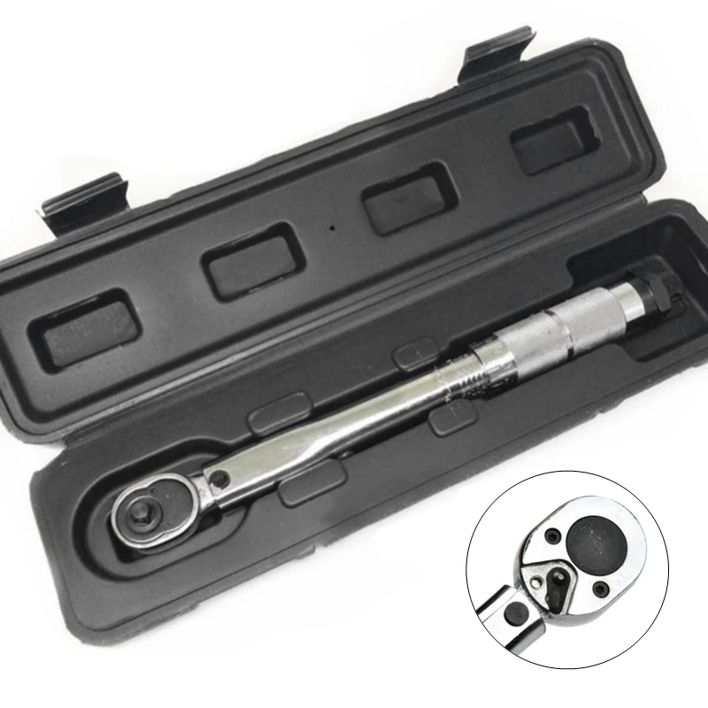 

1/4 Inch 5-25 N.m Multifunctional Drive Torque Ratchet Wrench Adjustable Micrometer Torque Wrench Hand Tool for Cars Repairing