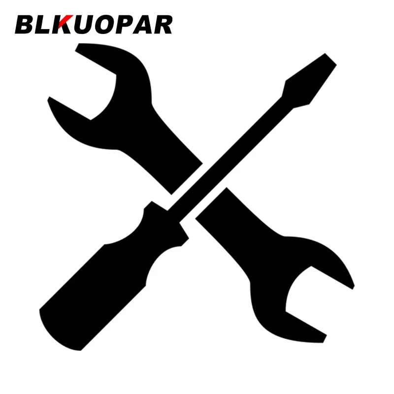 

BLKUOPAR For Tools Reparing Silhouette Car Stickers Waterproof Vinyl Car Wrap Decals Car Accessories Laptop Decoration Graphics