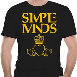 SIMPLE MINDS Rock Band Graphic T Shirts Summer Fashion Funny Pattern T-shirt Vintage Loose Cool Women Men Streetwear Camisetas