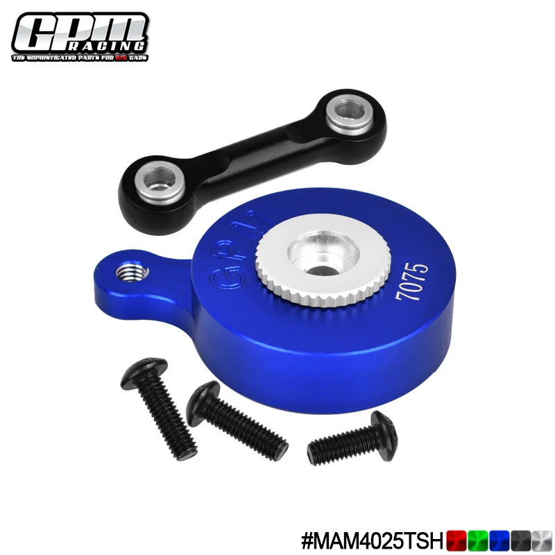 GPM Aluminum 7075 Direct Mount Servo Saver With Fix Link For 1/8 Mojave ARRMA