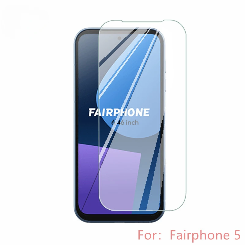 واضح الزجاج المقسى حامي الشاشة ، Fairphone 5 ، Fairphone5 ، غطاء فيلم شفاف ، 2.5D