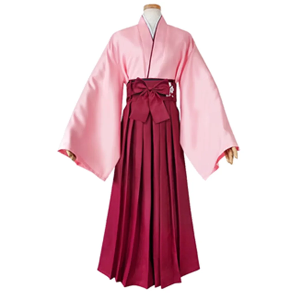 

Унисекс аниме Cos Okita Souji Saber косплей костюм кимоно платье