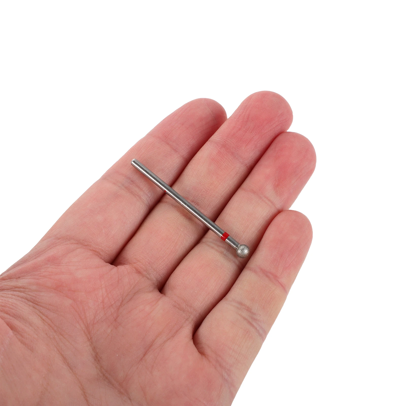 

6pcs Nail Drill Bits Set Ball Head Cuticle Cleaner Fine Grit Manicure Grinding Polishing Tool For Gel Removal Natural Nail Prep