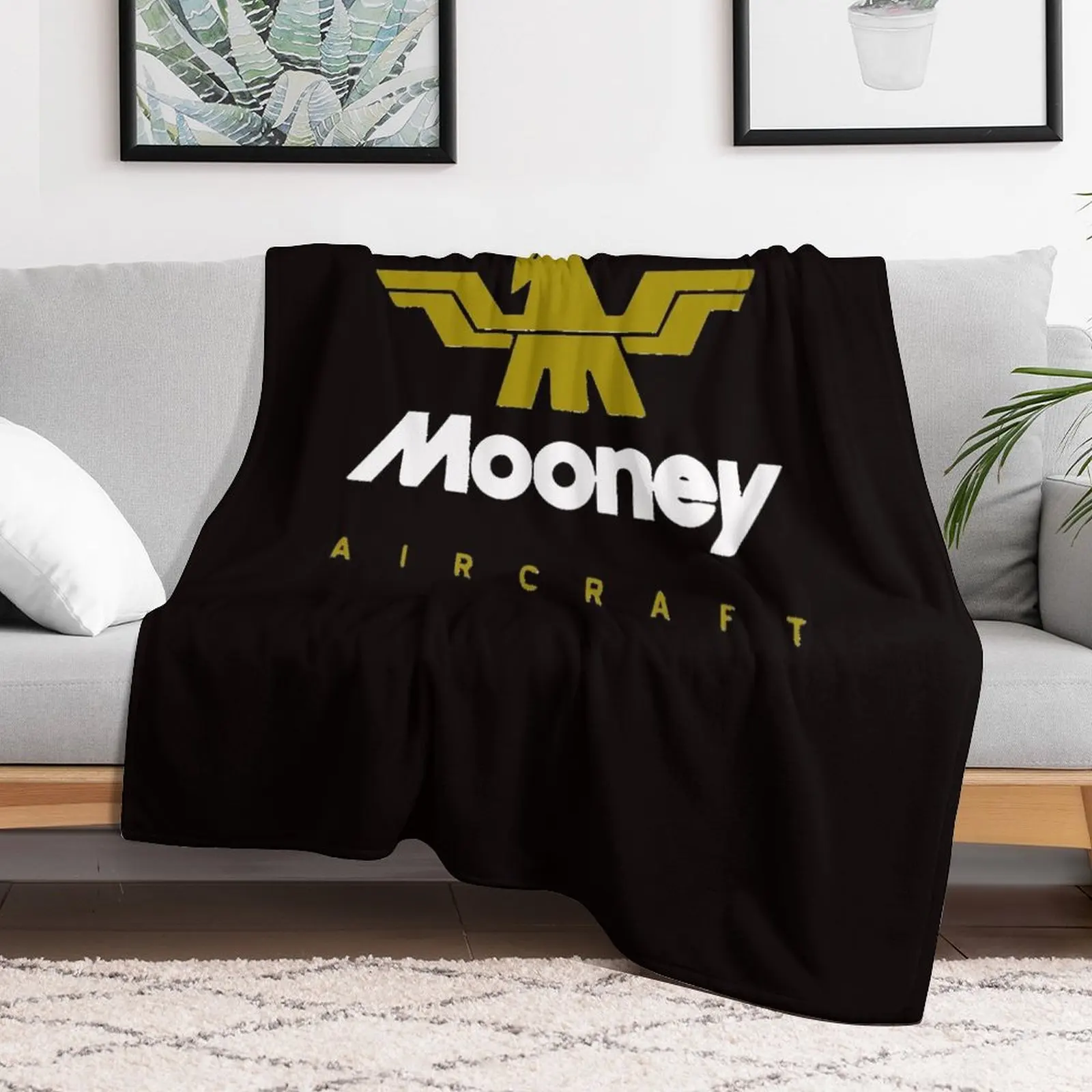 

mooney aircraft Throw Blanket Retros Bed Vintage Blankets For Baby Blankets