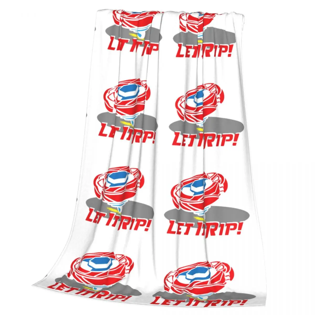 Beyblade Burst Let It Rip Blankets Soft Warm Flannel Throw Blanket Bedspread for Bed Living room Picnic Travel Home Couch