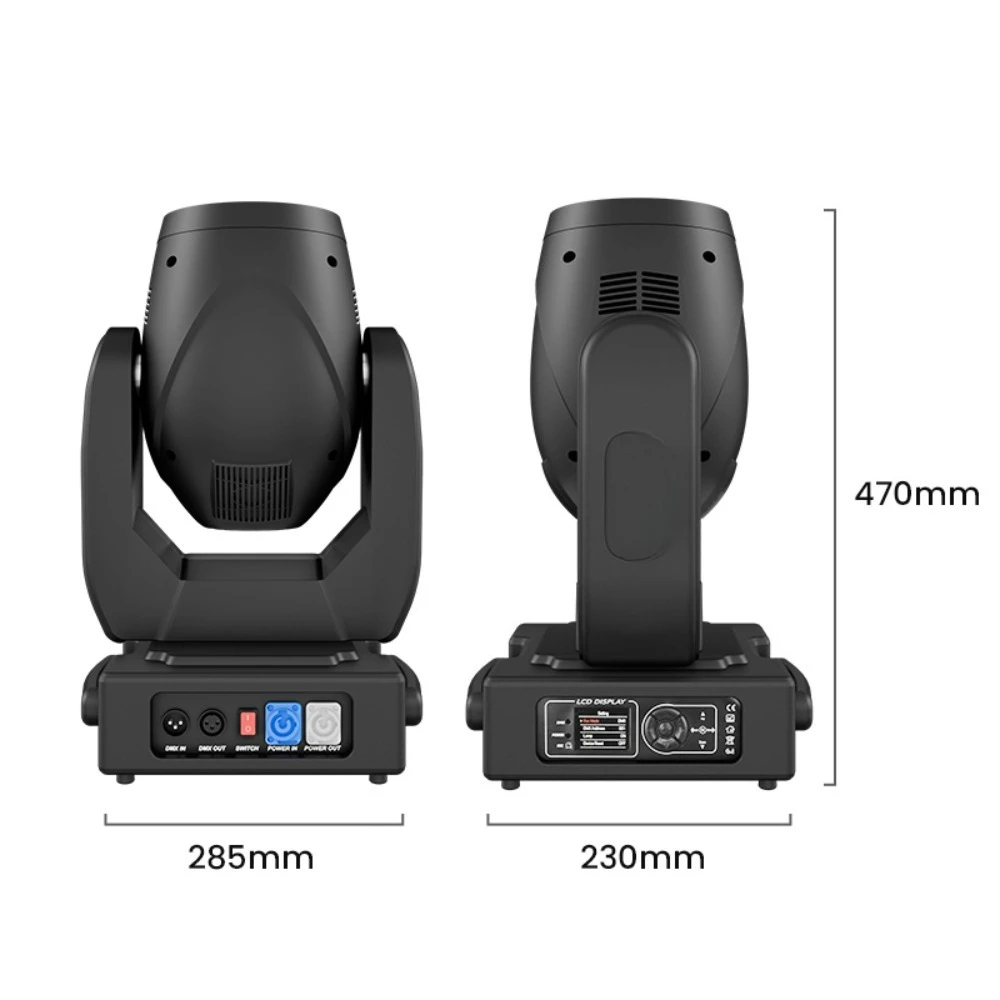 Luces beam of light wireless mobile head 295 sharp light 295w mobile head