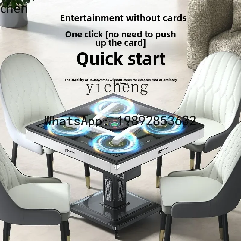 YFY-roller coaster mahjong machine,  oblique mouth card folding,  mahjong table, dual-purpose chess