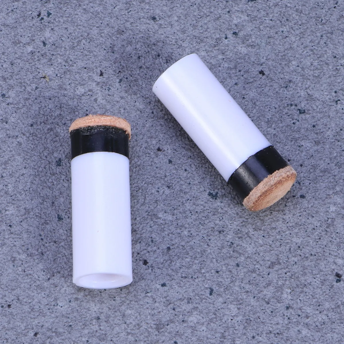 

15 Pcs Billiard Cue Accessories American Style Ferrules Pool Stick and Tips Screw-on