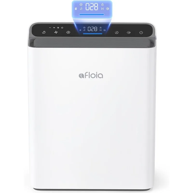 

Afloia Air Purifiers for Home Large Room Bedroom Up to 1280Ft² with Laser Air Quality Sensor&Auto Mode, 3-Stage Air Purifier