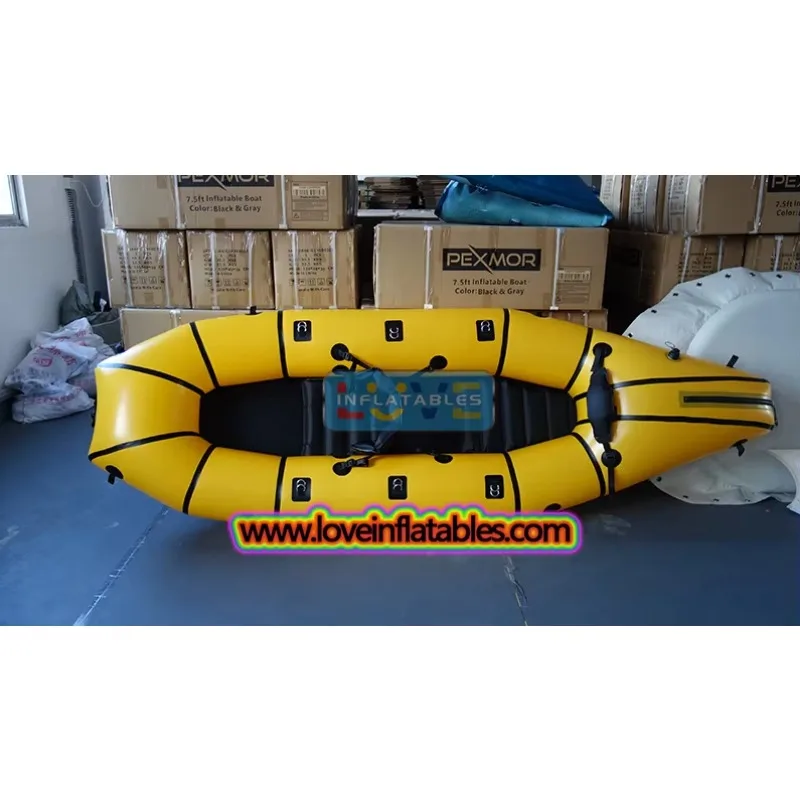 Premium OEM  Factory Colorful  TPU Cheaper Price Inflatable Life Raft Pack Raft Mrs Packraft