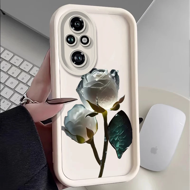 200 Bloom Flower New Sky Eye Phone Case For Honor 200 200Lite 50Pro 50 X40GT X7A X50i X8A X40i 90Lite 50SE X9A X30 9XPro Cover