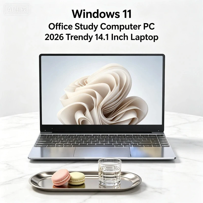 

Sleek 14.1 Inch Ultra Thin 2026 Notebook Win11 Intel i9-9880H DDR4 16GB RAM 2TB SSD Portable Laptop PC