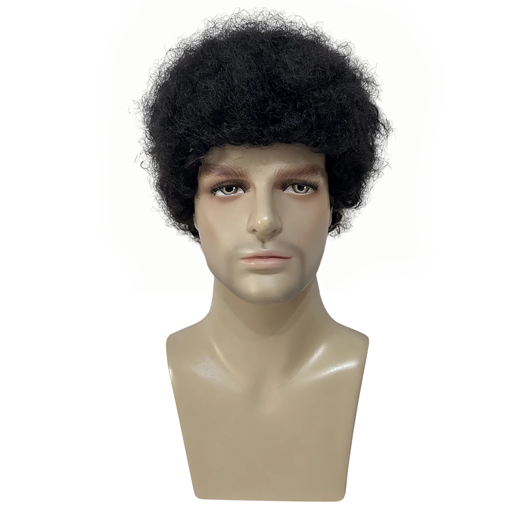 

Hot Sale WIND FLYING Europe United States Wig Head Covering Men's Explosive Chemical Fiber Mechanism High Temperature Wir