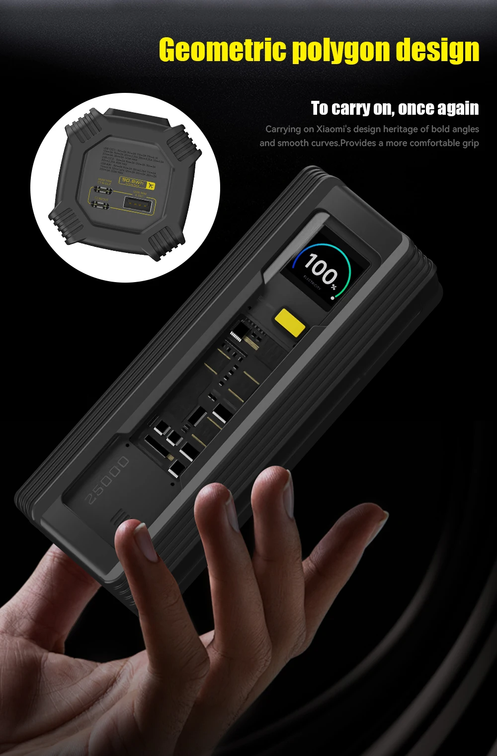 Silikonhülle für Xiaomi Mi Power Bank 25000 mAh 212 W Explorer Edition TF/SIM-Karte PIN-Aufbewahrung PortableTravel Case Aufbewahrungstasche – Detail 4